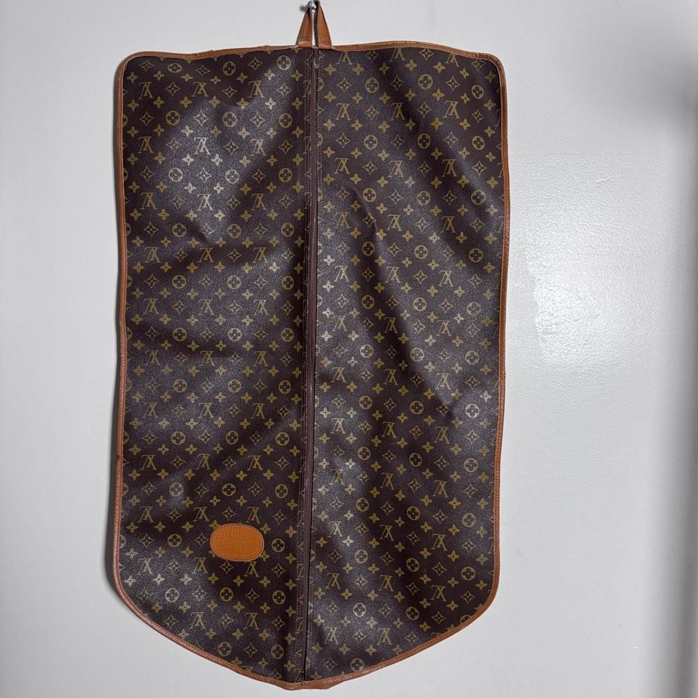 Louis Vuitton Garment Bag Unisex OS Brown Monogram Vintage Travel Carrier